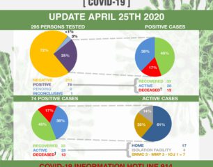 COVID-19 Infographic 25 April 2020