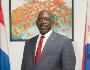 Minister of Education Rodolphe Samuel