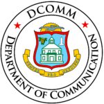DCOMM - Department of Communication LOGO
