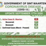 COVID-19 Updates per 17 Sep 2020