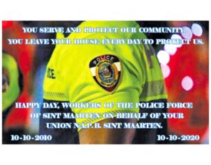 NAPB Polce Day Message Banner