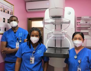 SMMC Radiology Department with GE Pristina Mammography Machine