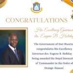 His-Excellency-Governor-drs-Eugene-B-Holiday-awarded-the-Royal-Decoration-of-Commander-in-the-Order-of-OrangeNassau