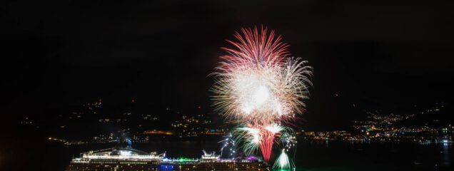 Great Bay Fireworks Display near Port St Maarten file photo