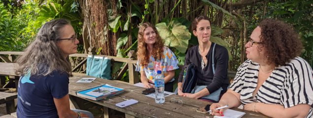 SFC funders with Sea & Learn Saba