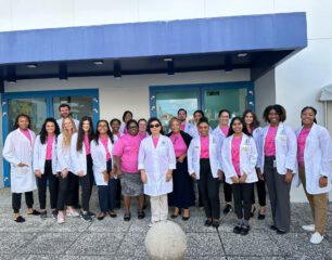 MinVSA LATEST Group picture at the Ministry of Public Health Breast Screening Project
