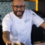 Head Chef Julio Haynes at Mix at Oceans - Divi Little Bay Resort