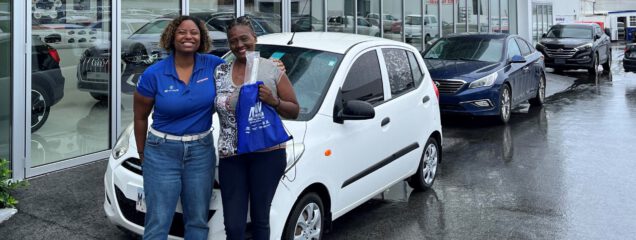 Clarina Peterson Vehicle Sponsorship