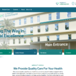 SMGH Website Home Page