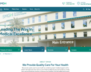 SMGH Website Home Page